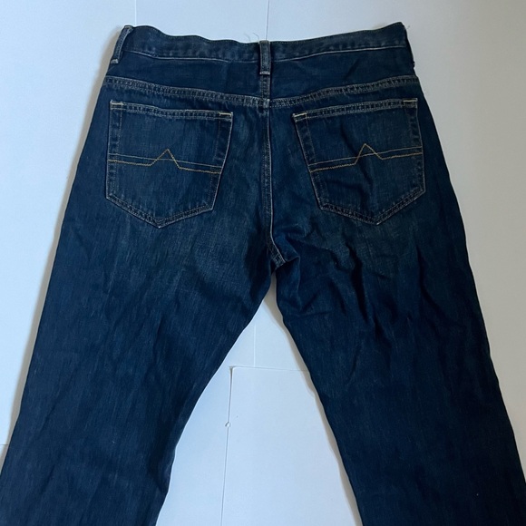 Urban Pipeline β’ vintage retro Y2K dark blue denim bootcut jeans - Picture 11 of 14